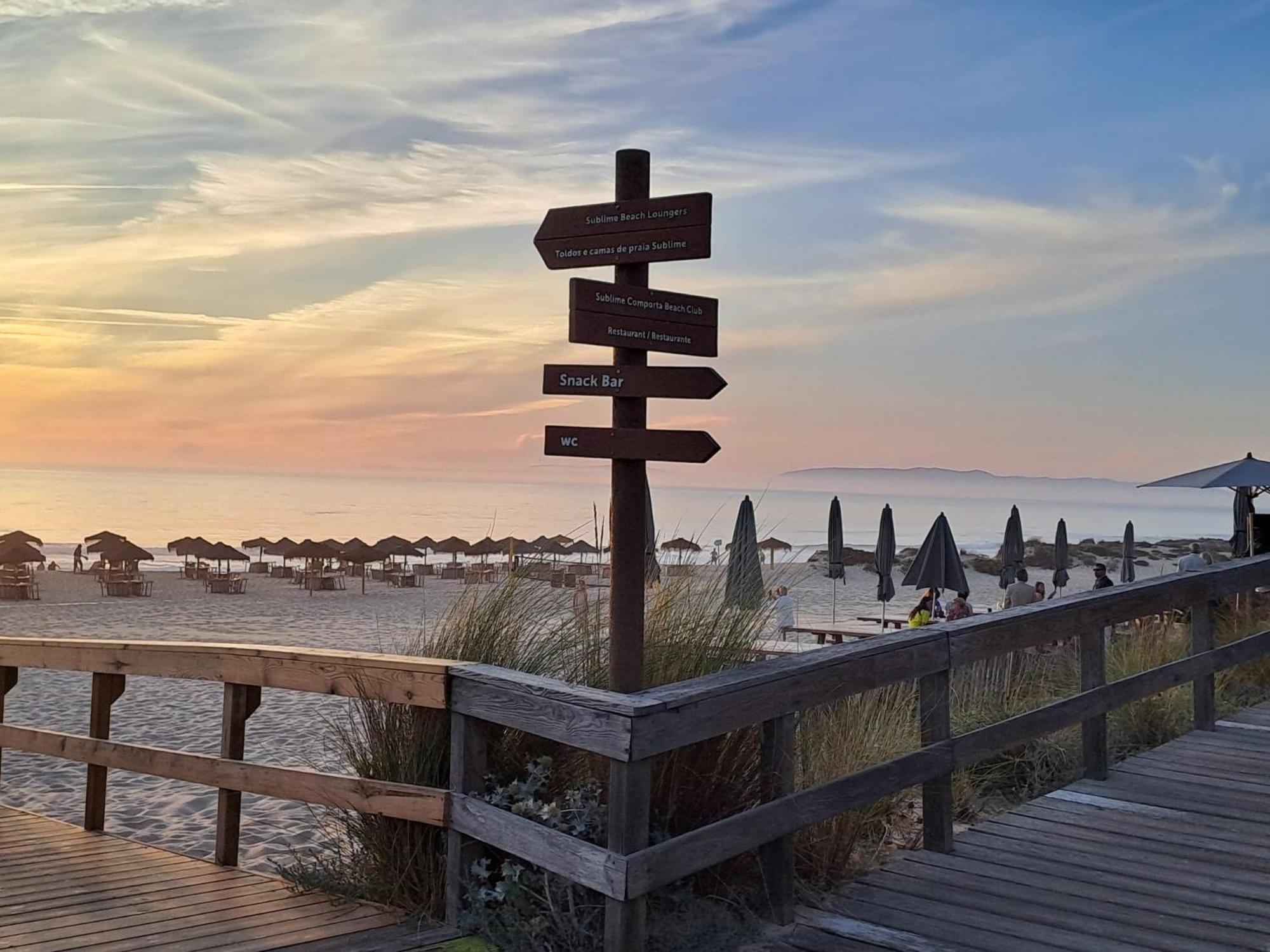 Casa Atlantico Carvalhal Comporta, Apartamento Piscina Aquecida Exteriör bild